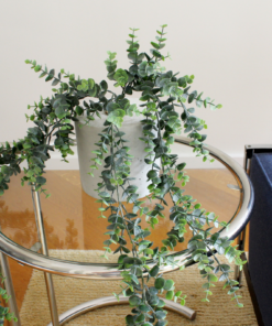 kunst hangplantje, groene hangplant voor binnen, plant in huis, nepplant, neppe plant
