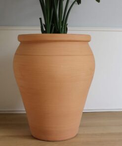 grote terracotta pot grote bloempot terracotta aardewerk