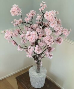 Licht roze kunst bloesemboom lichtroze bloesem